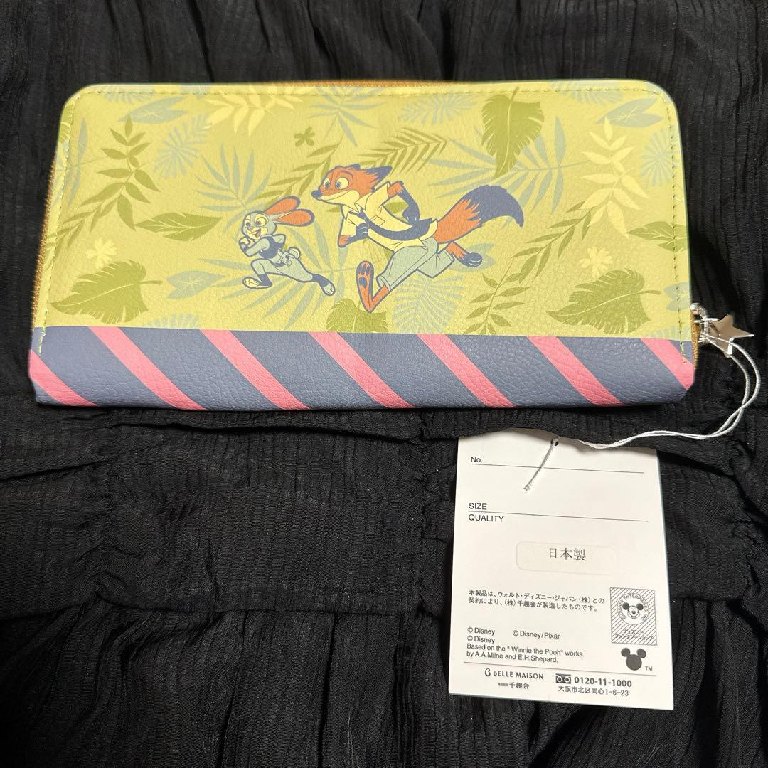 ズートピア 長財布 日本製 ニック ジュディ ディズニー 新品未使用品