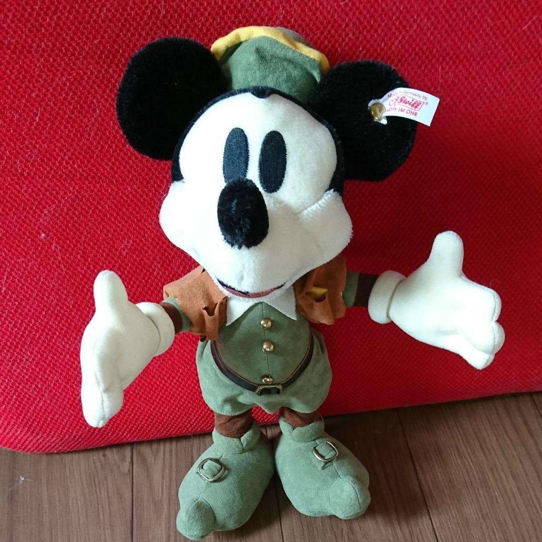 数量限定　シュタイフ ミッキーマウスマウス