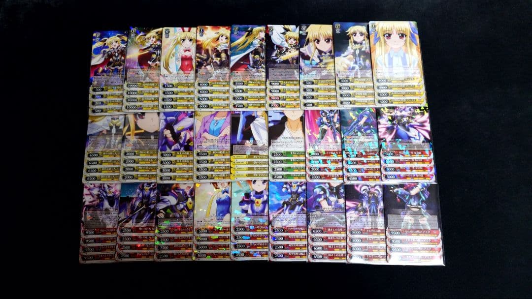 ヴァイスシュヴァルツ　魔法少女リリカルなのは　まとめ売り　セット売り