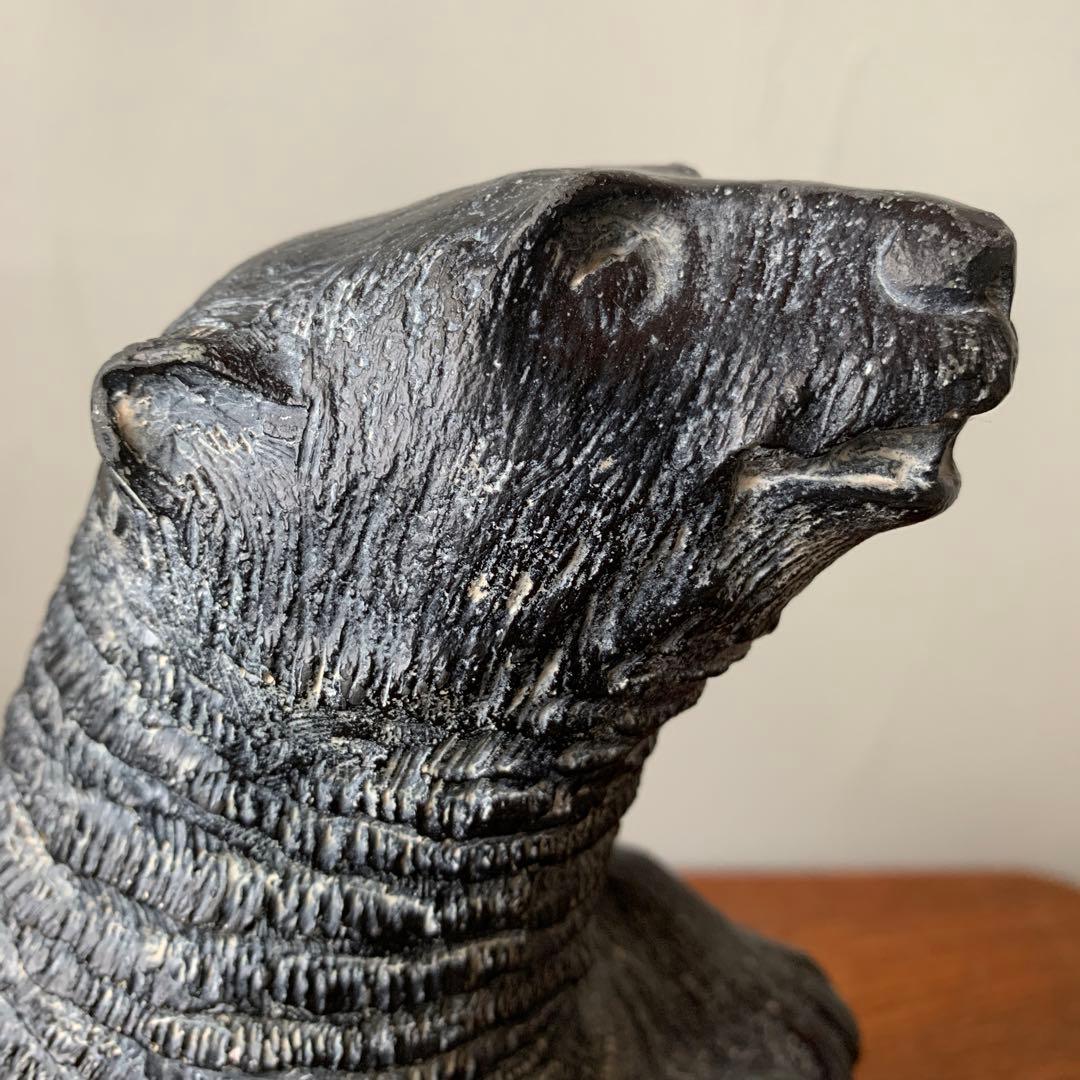 ビンテージ　シロクマ　エスキモー　ネイティブアメリカン　ハンドクラフト　彫刻