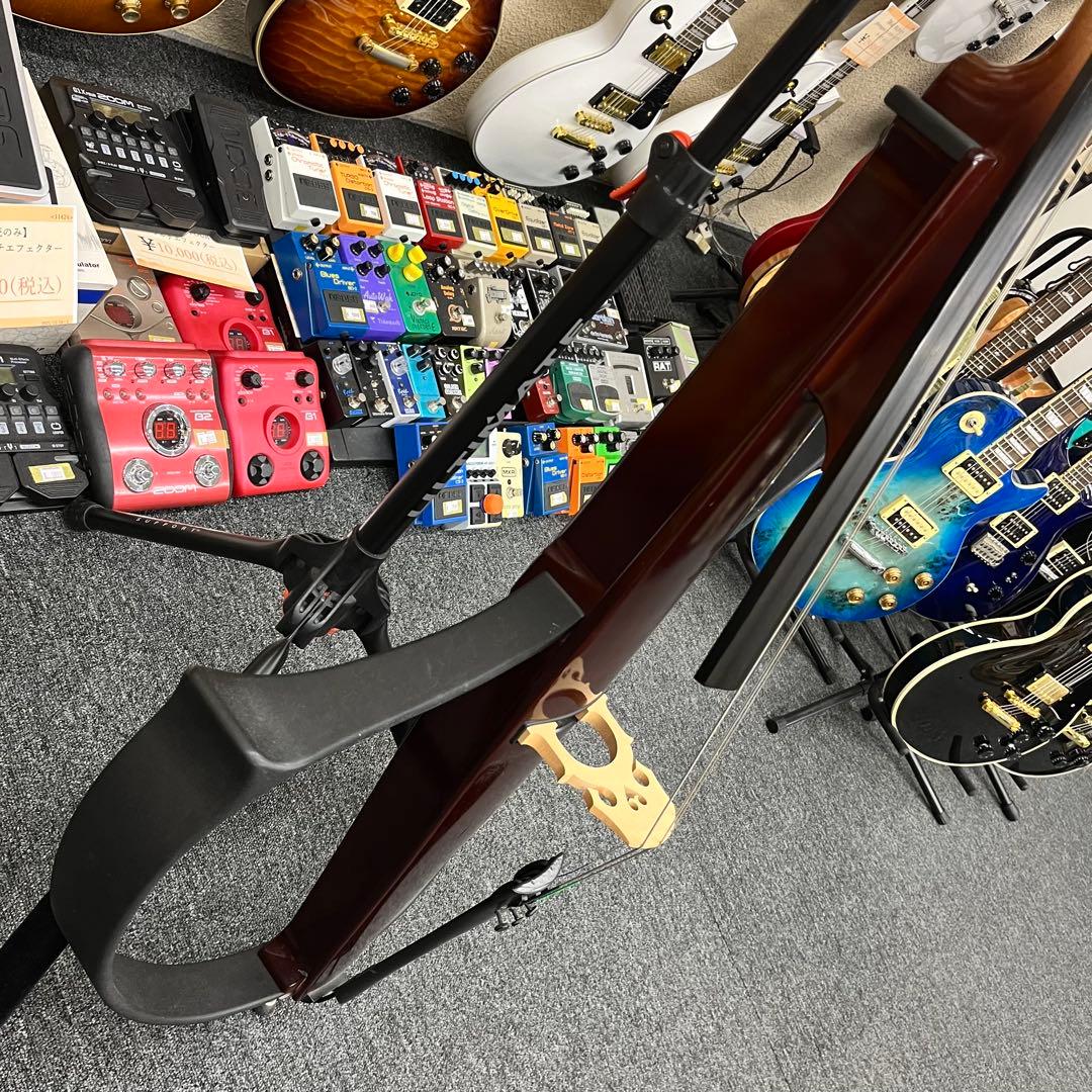 【10409】YAMAHA SVC-100 サイレントチェロ 胸当て ケース 弓