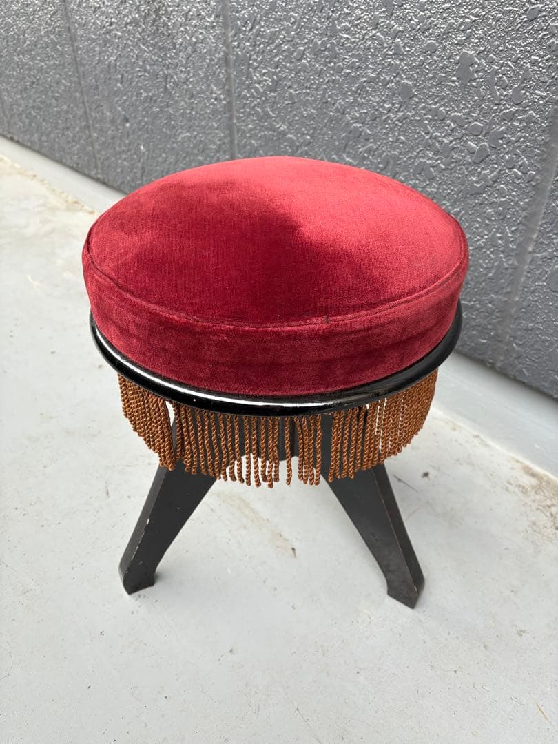 YAMAHA ヤマハ ピアノ椅子 回転椅子 昭和レトロ ビンテージ