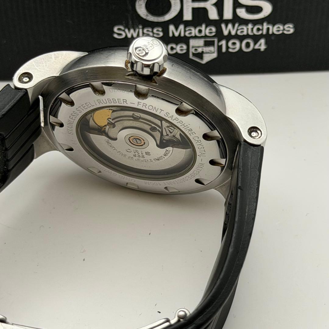 動作未確認　オリス　7518 7500 自動巻　箱付　ビッグクラウン