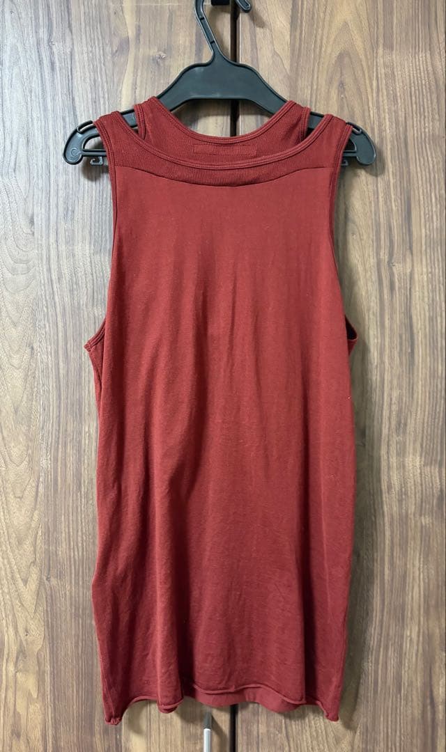 JULIUS ユリウス レイヤードタンクトップ カットソー 2 COTTON