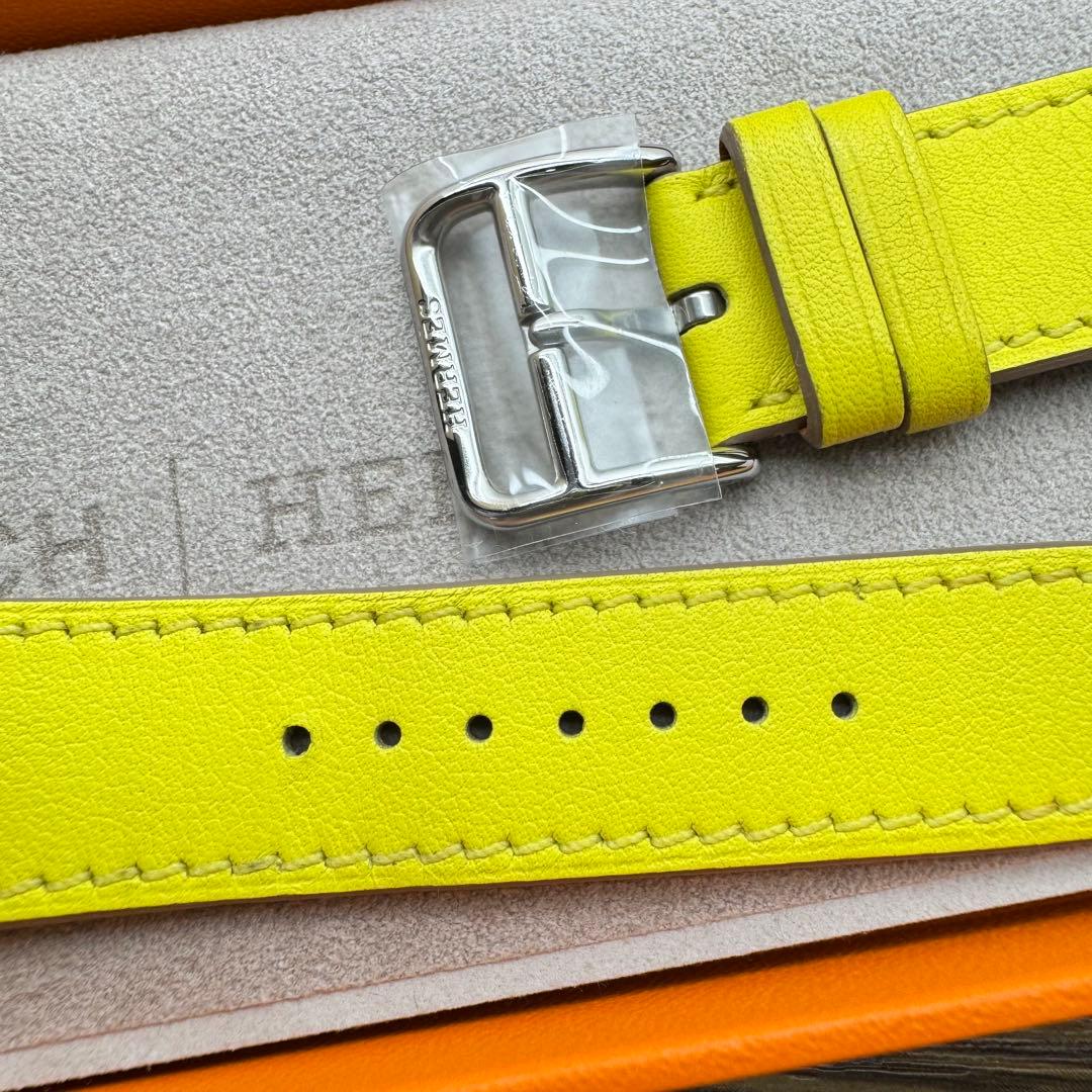 2109 Apple Watch エルメス　イエロー　ライム　HERMES