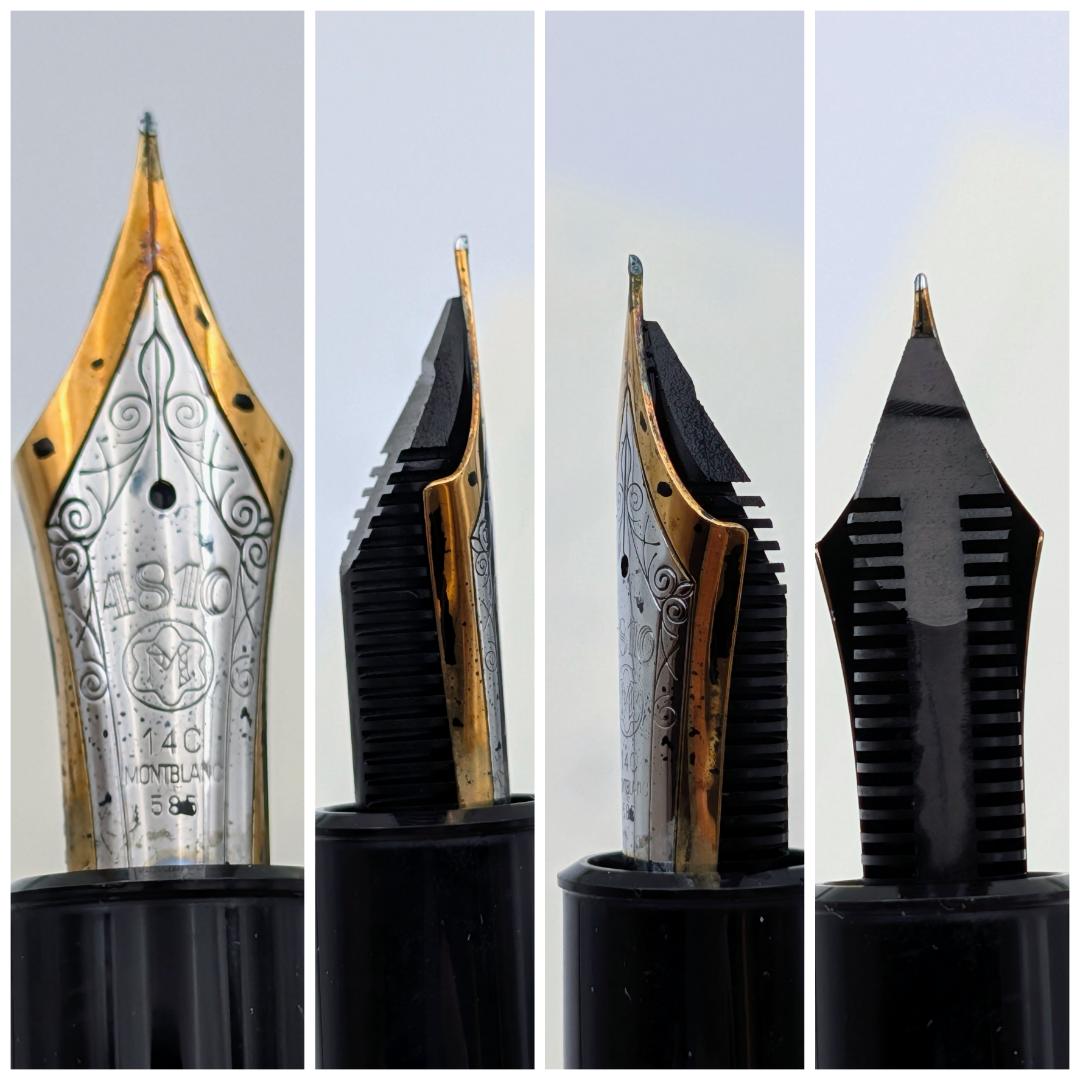 美品 モンブラン マイスターシュテュック 149 万年筆 14C 中白 F相当