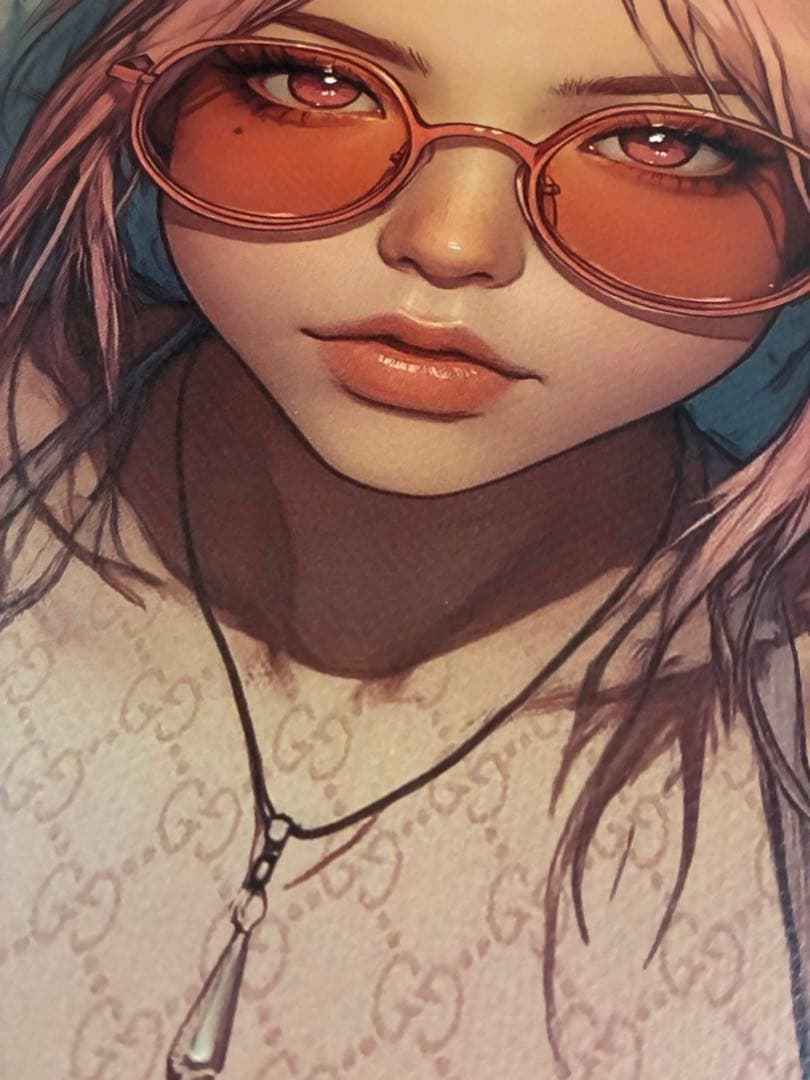 ✴︎世界限定100枚✴︎ DEATH NYC 現代アート ポスター GIR01