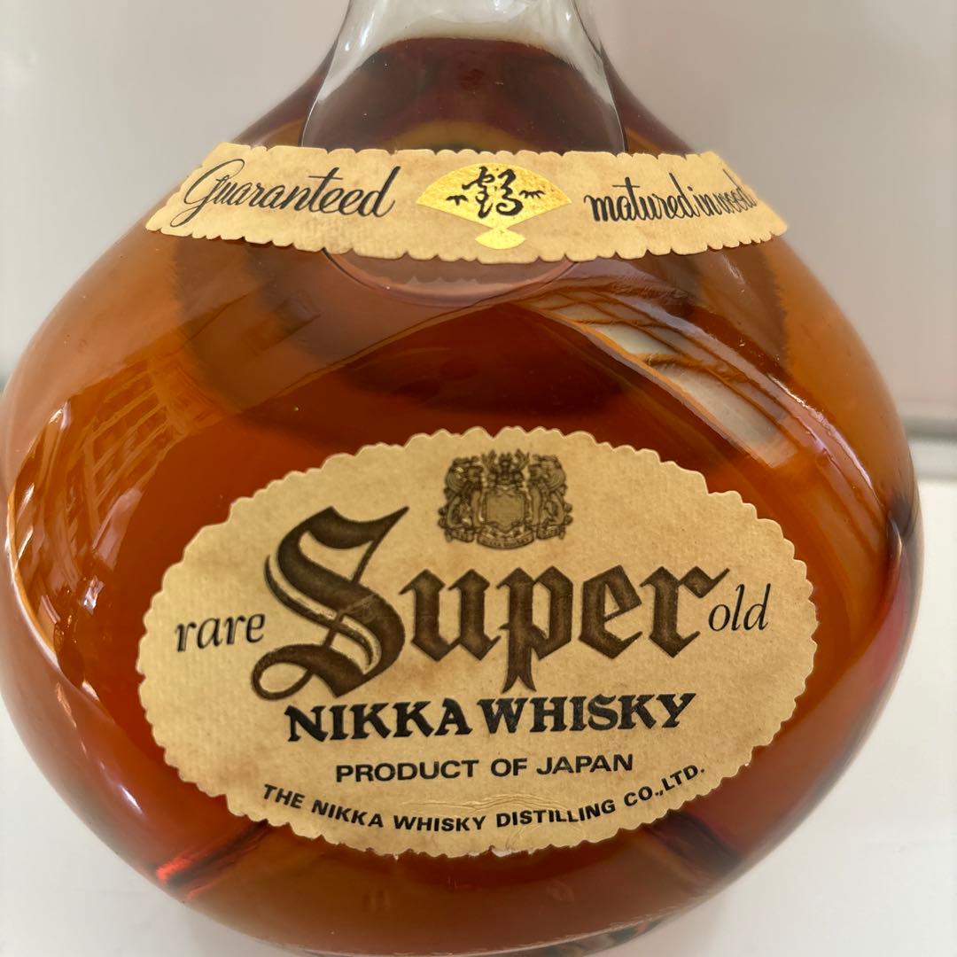 蔵出し！✴︎古酒・未開栓スーパー ニッカウヰスキー 特級 & ニッカアップルワイン