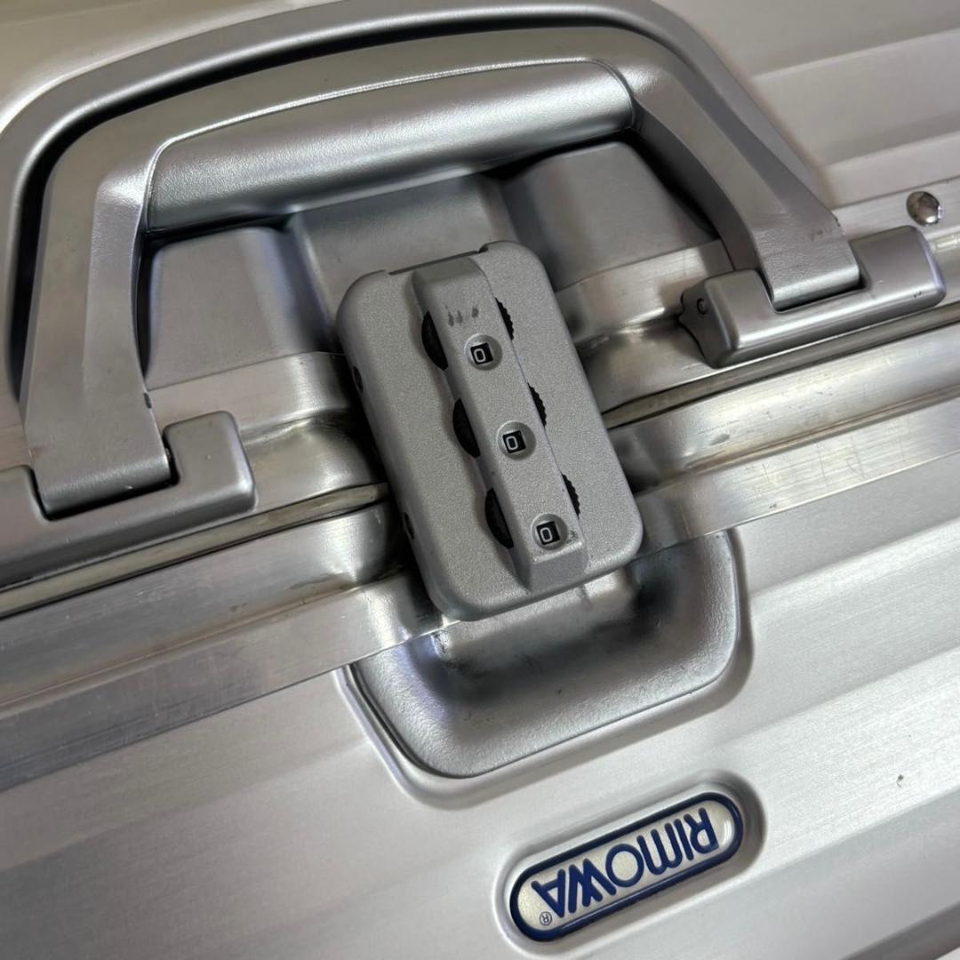 極美品 リモワ トパーズ サイドハンドル プルタブ 82L 4輪 スーツケース