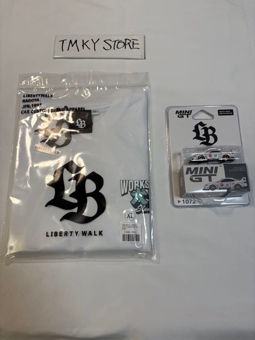 Liberty Walk Osaka S15 ミニカー　Tシャツ　XL