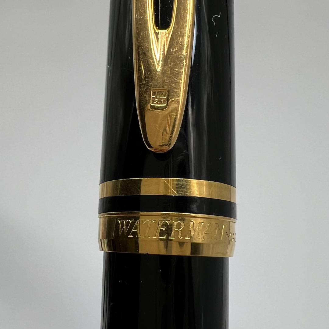 ウォーターマン 万年筆 IDEAL パリ ブラック×ゴールド 2