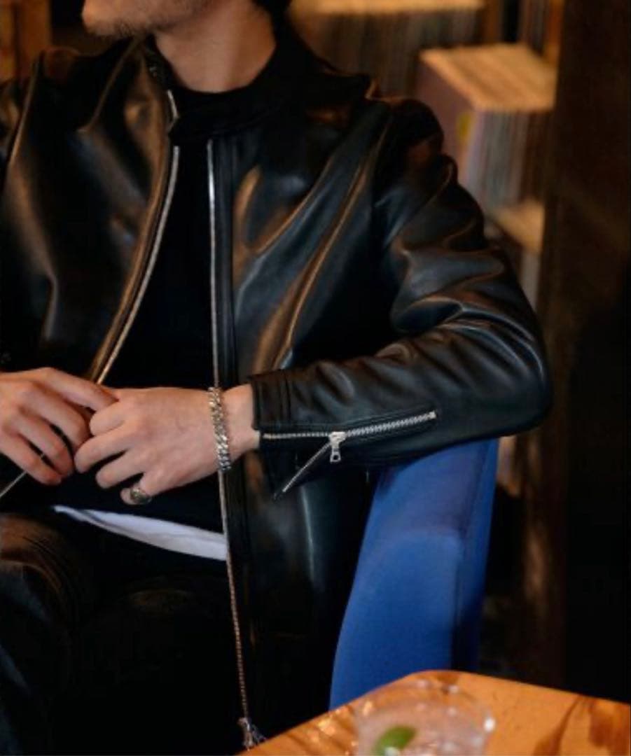 【美品】エディフィス シングルライダース beams f エンメティ