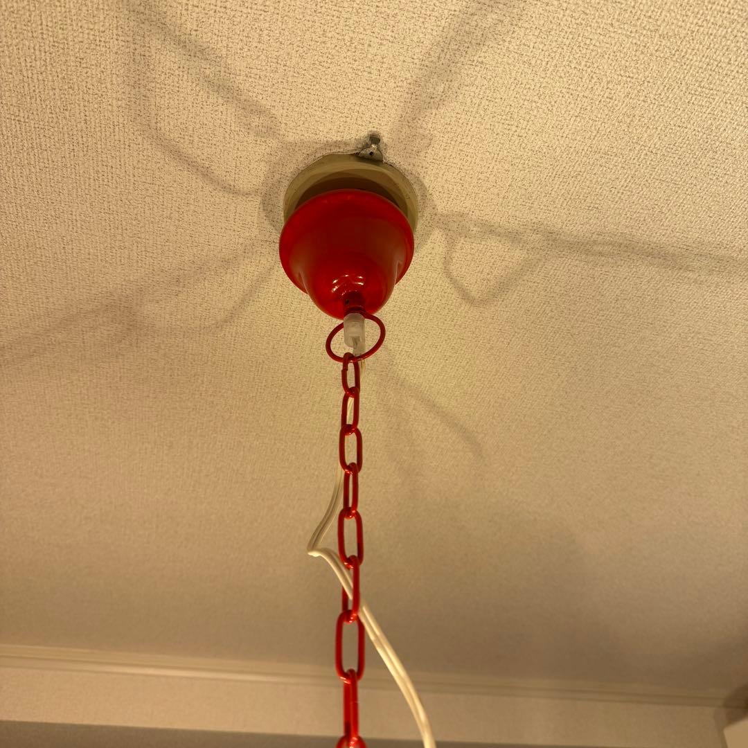 カラフルシャンデリア 5灯 (電球付き) アンティーク レトロ 照明