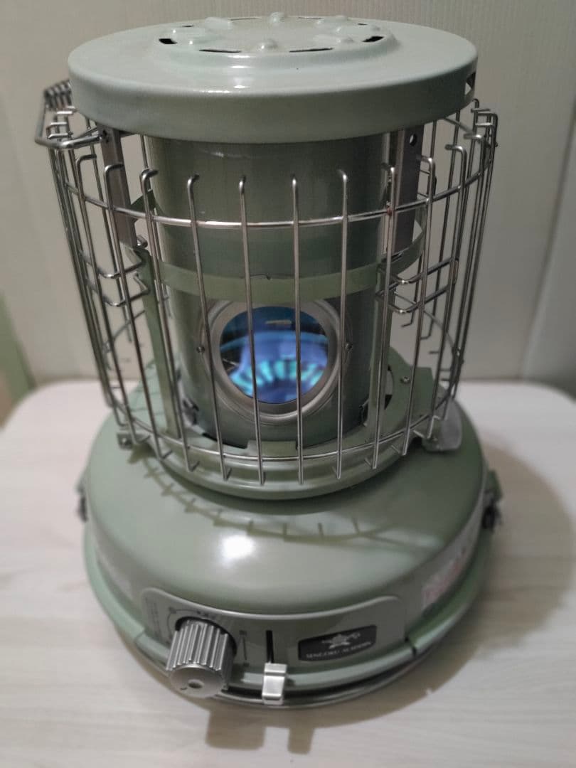センゴクアラジン SAG-BF02A ミントグリーン・カセットガスストーブ