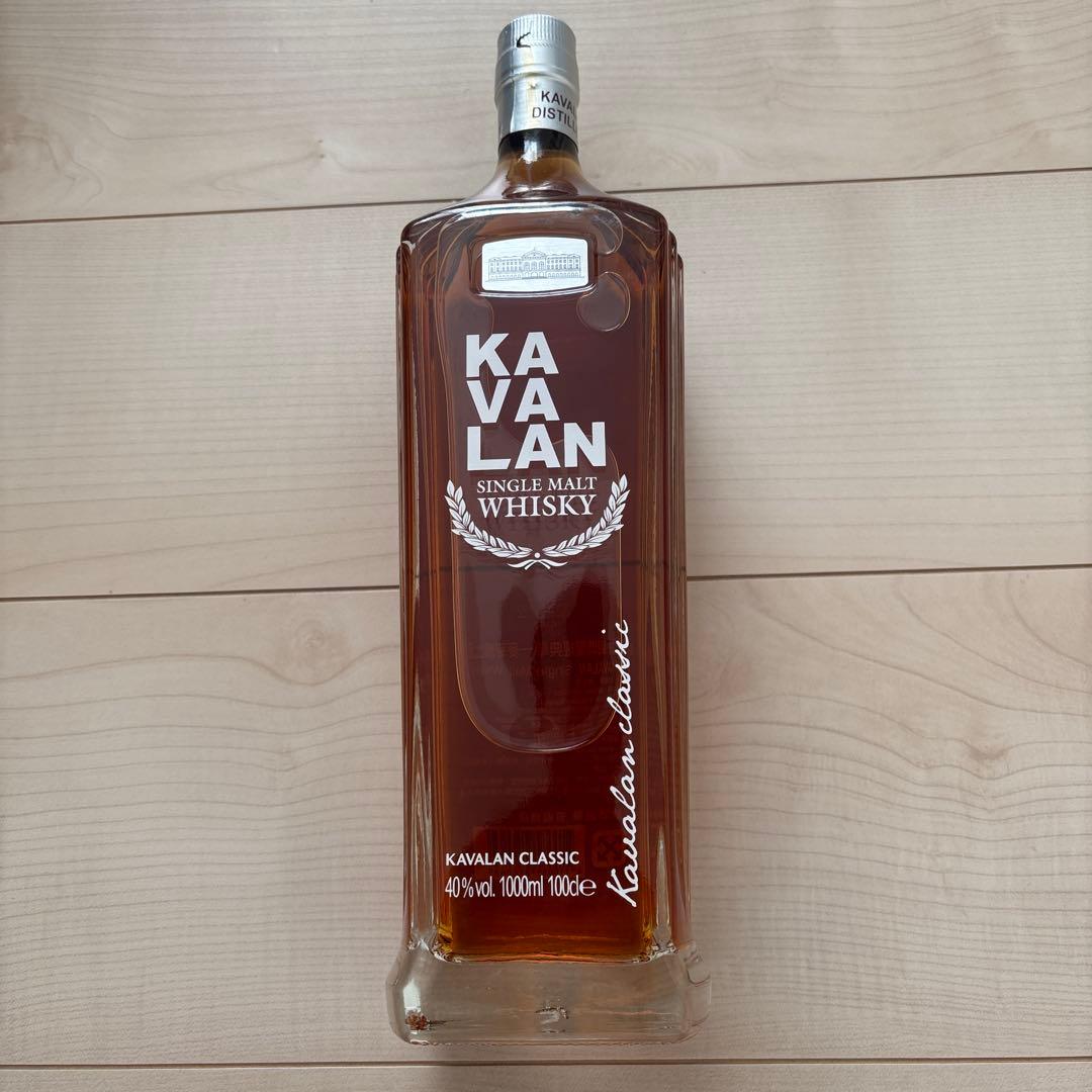 KAVALAN CLASSIC シングルモルトウイスキー 1000ml