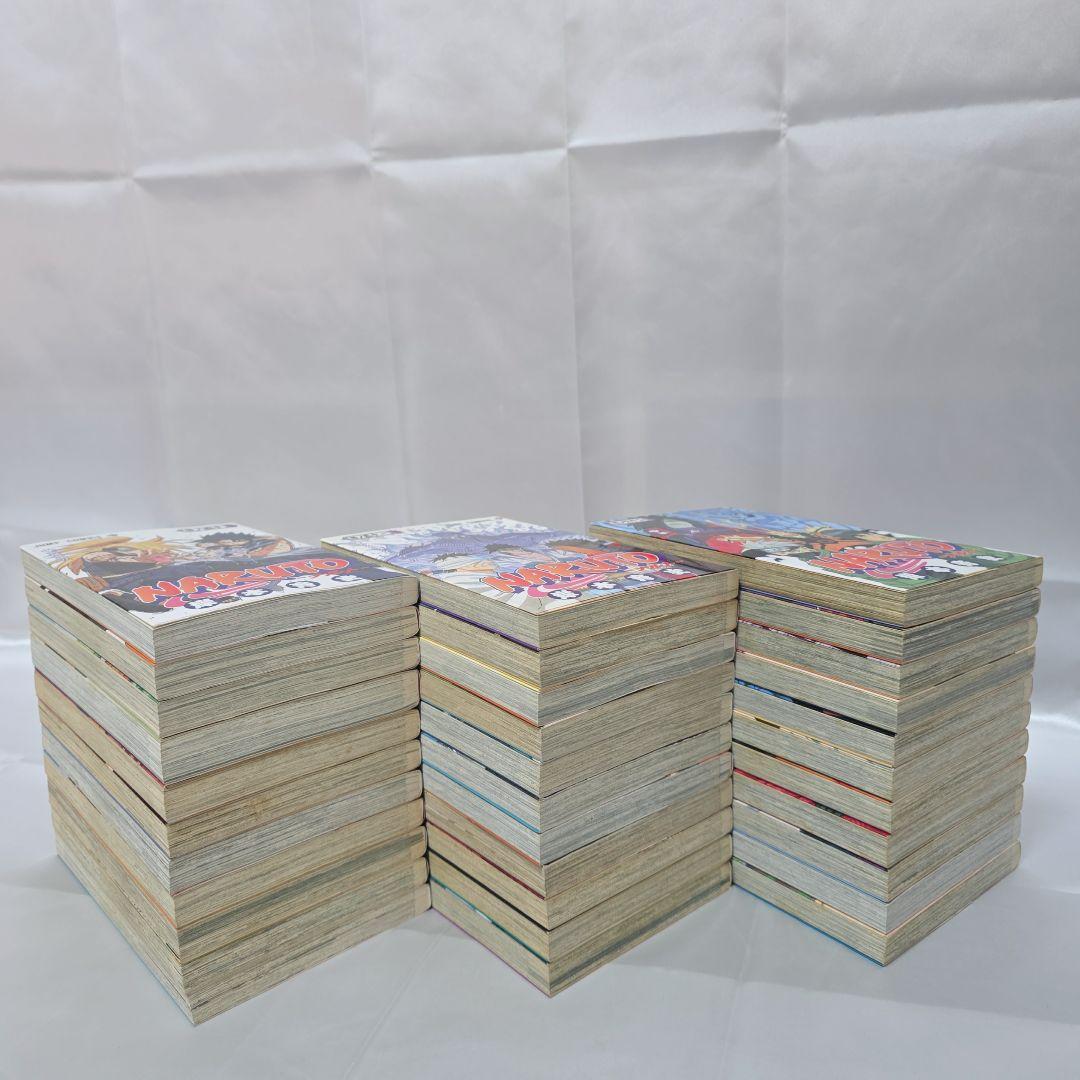NARUTO 全72巻[完]+関連本セット/全巻簡易クリーニング済み/N01