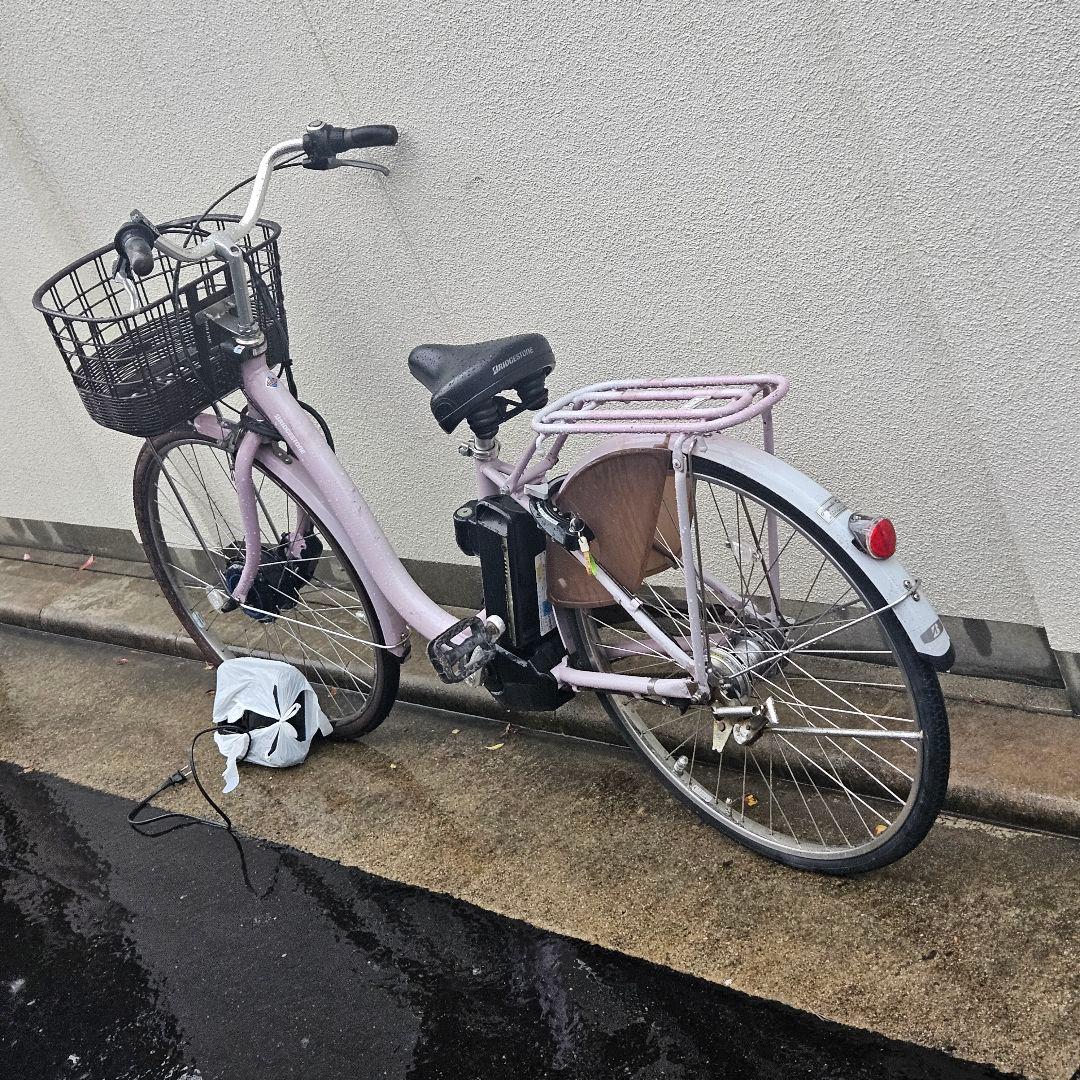 ブリジストン♪電動アシスト自転車♪フロンティア デラックス♪ピンク