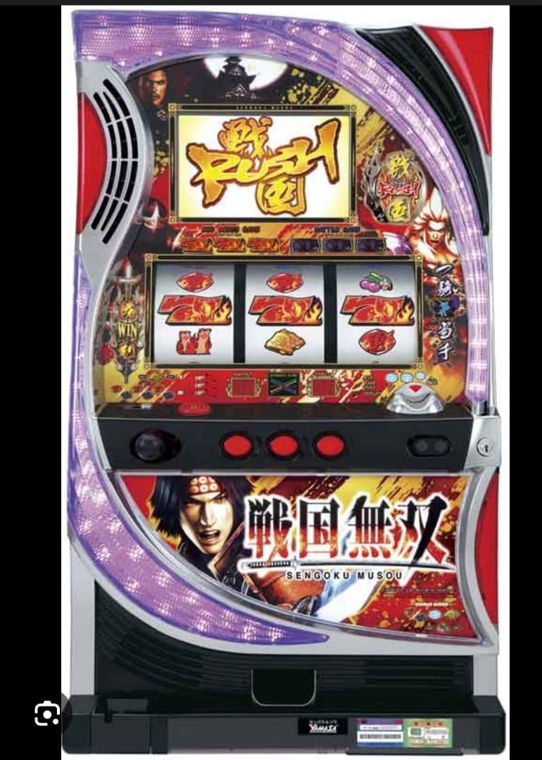 【家庭用不要】パチスロ戦国無双実機(初期パネル)