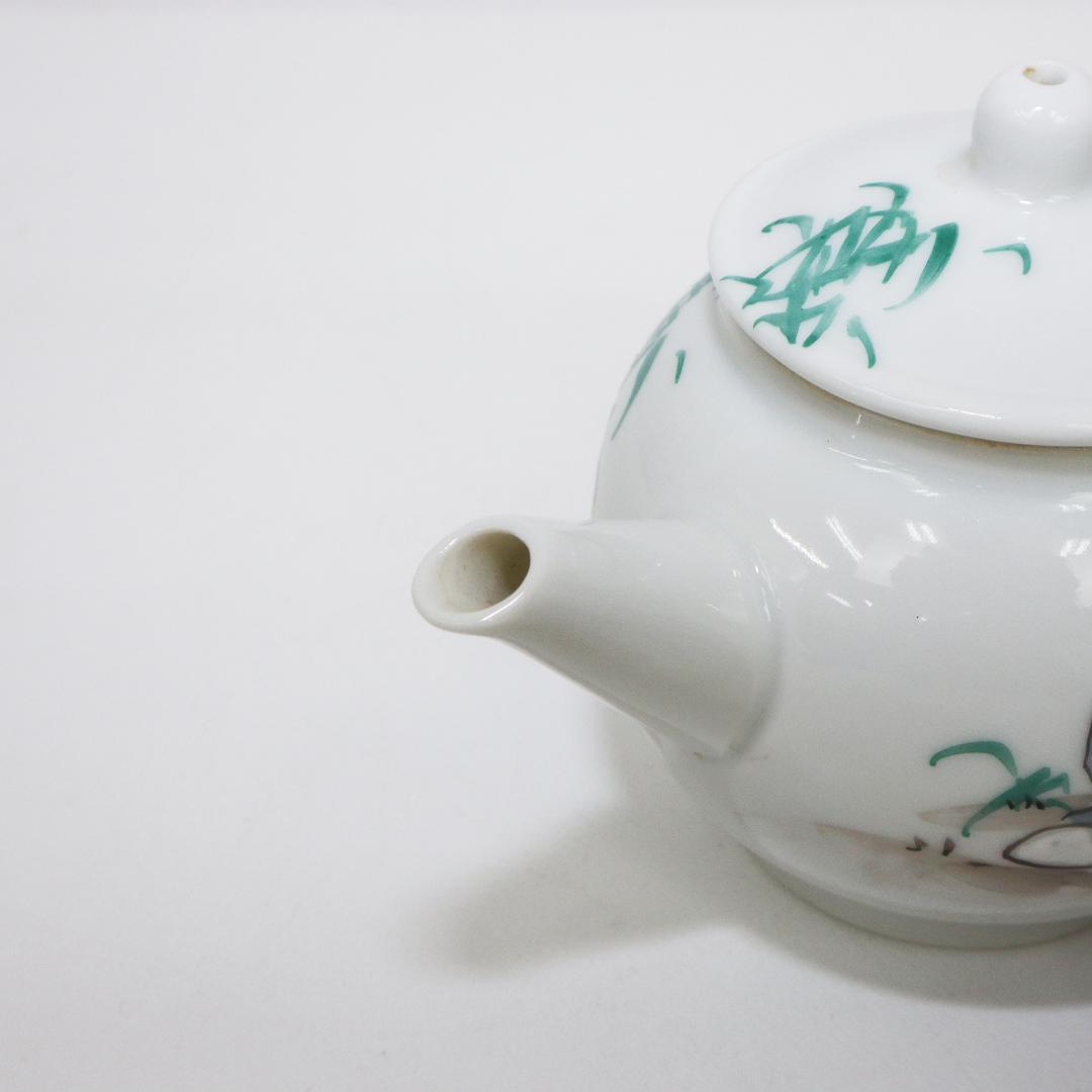 京焼 加藤和峰 急須 2客 煎茶 茶道具