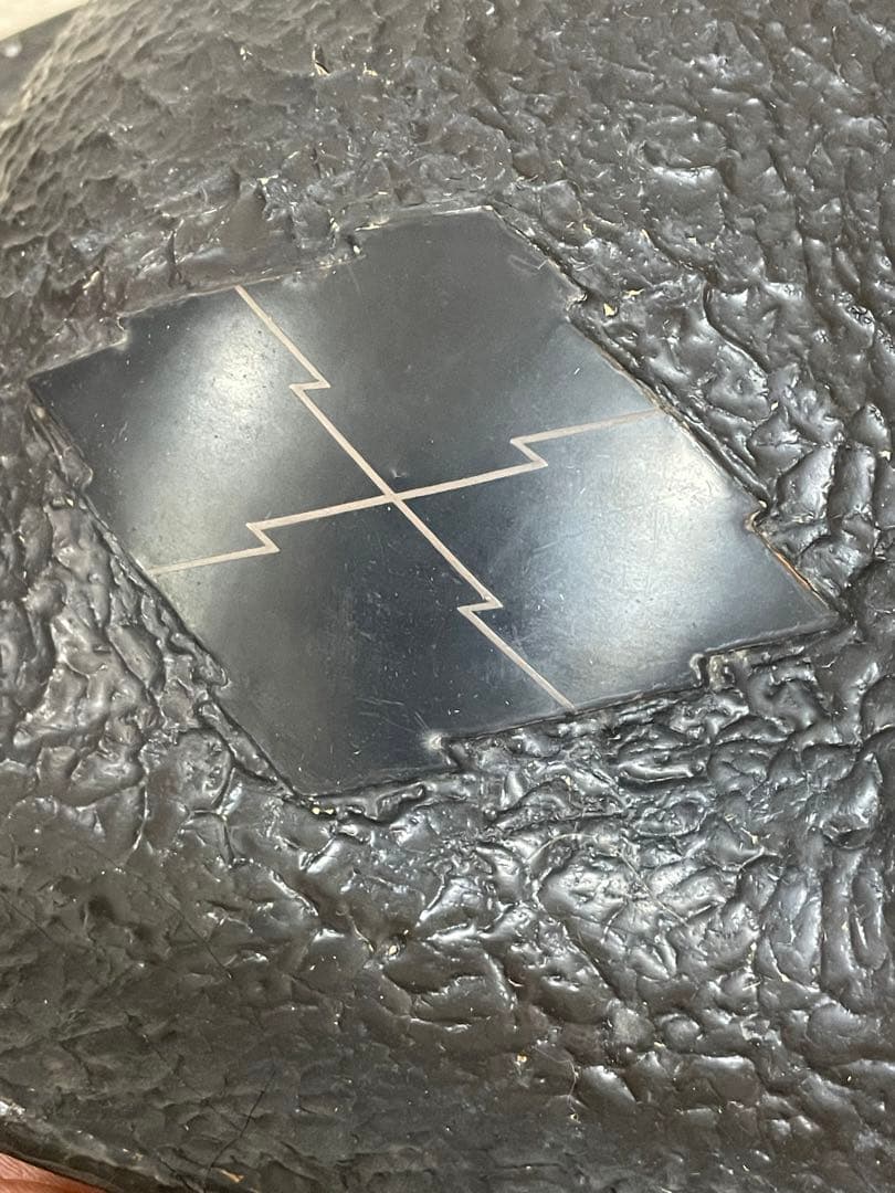 ★時代品★陣笠　兜　戦国　武将　大名　江戸時代　黒漆塗　家紋　武具　骨董　古美術