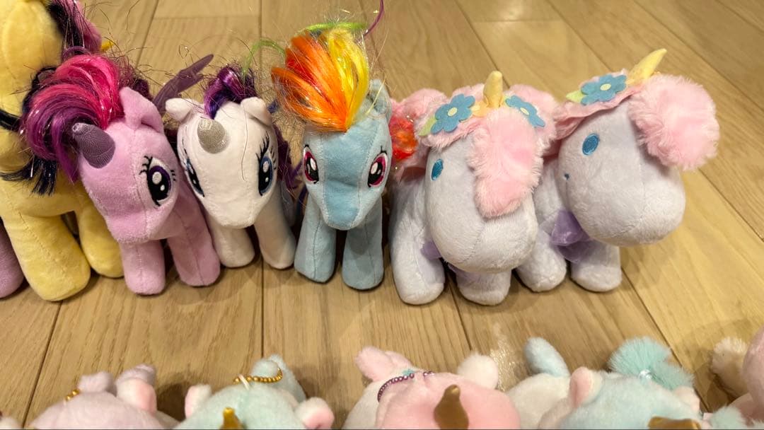 ユニコーン、ポニー等、ぬいぐるみ　まとめ売り　48体　※ジャンク品