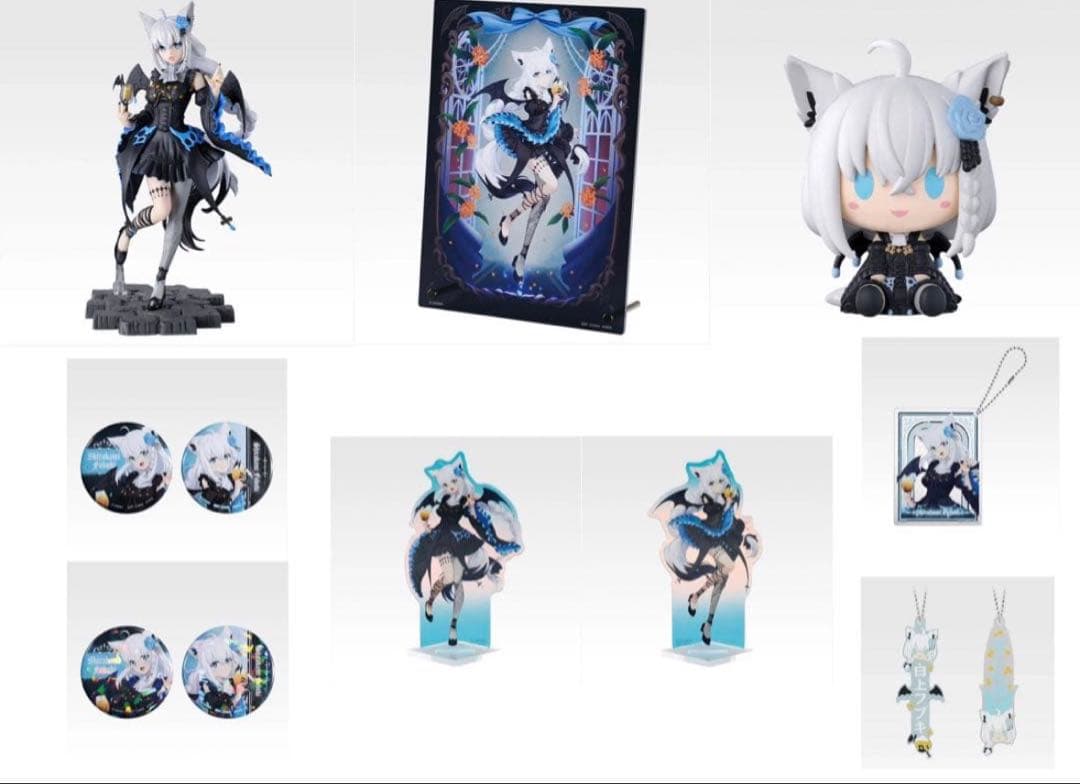 一番くじ ホロライブ ～Villain Style～白上フブキ　セミコンプセット