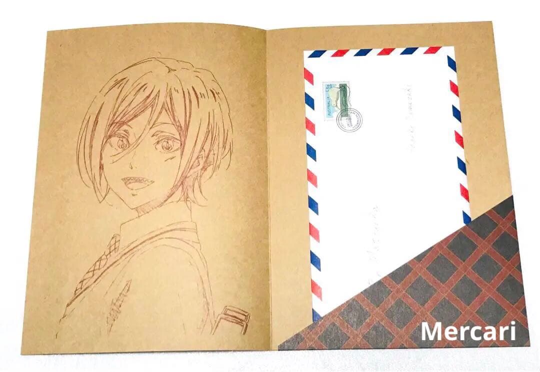 ◎美品◎ 松岡凛の手紙 映画ハイ☆スピード！Free! 松岡凛 山崎宗介 七瀬遙