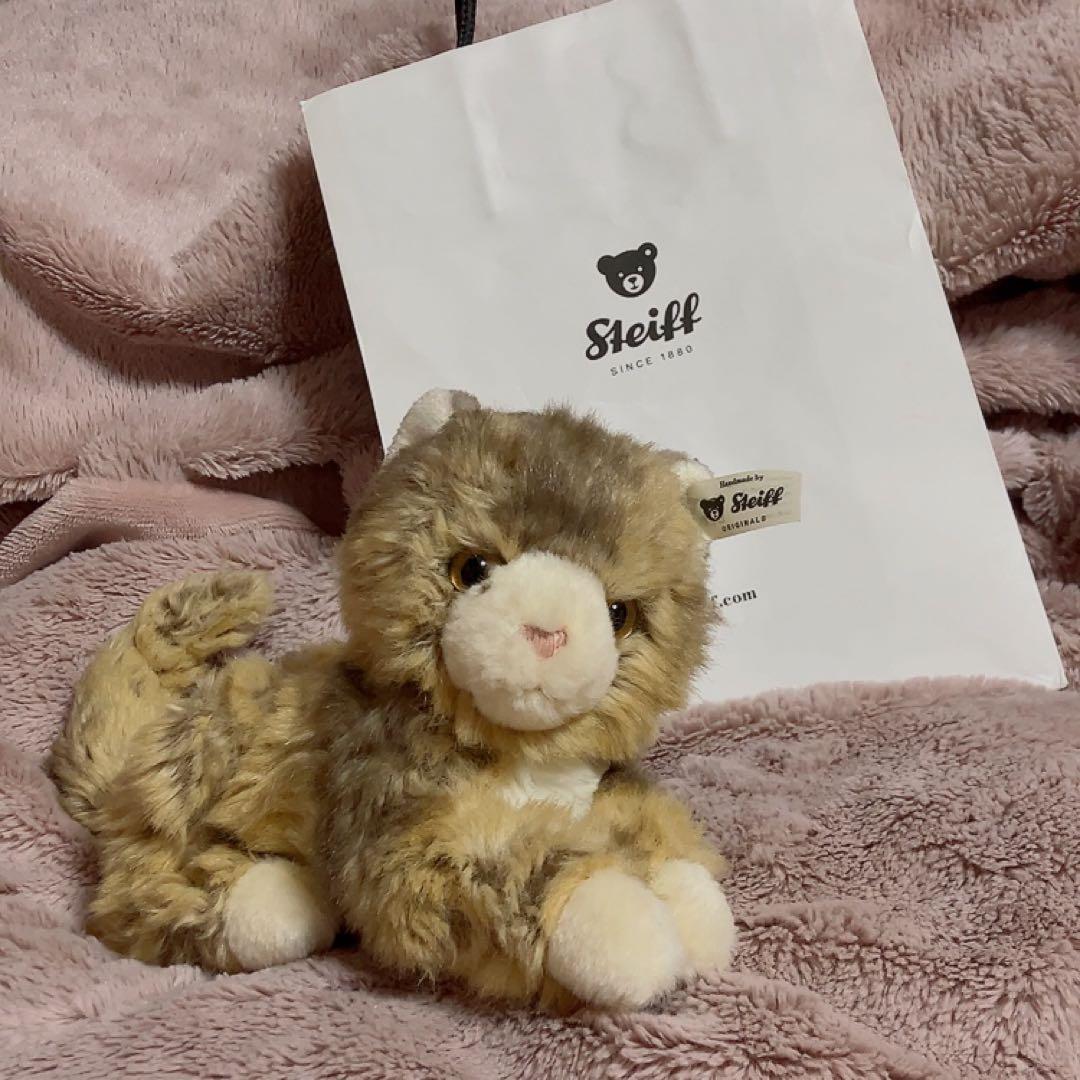 シュタイフ Steiff ねこのルーシー Lucy Katze 猫 18cm