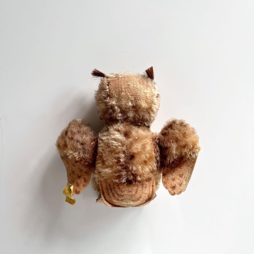 アンティーク フクロウ ぬいぐるみ テディベア シュタイフ