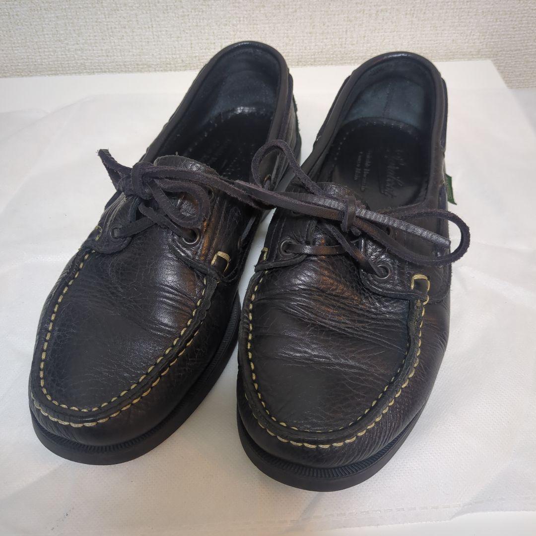 Paraboot デッキシューズ BARTH FOUL NOIRバース