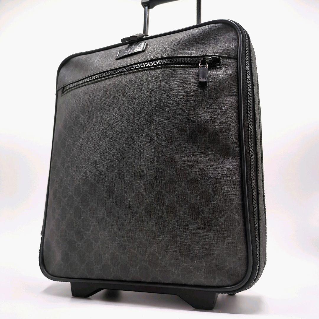 希少✨GUCCI グッチ GGスプリーム キャリーケース PVCレザー トラベル