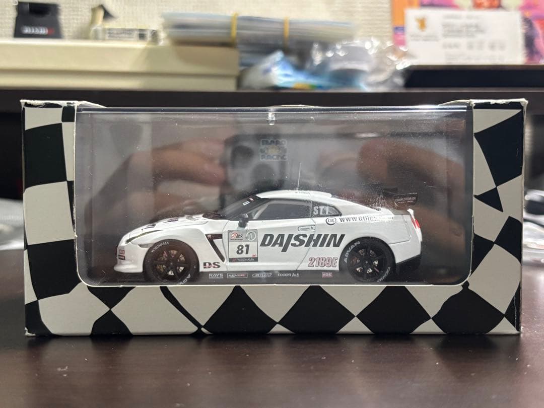 エブロ　1/43日産 ダイシンR35 GT-R スーパー耐久 No.81