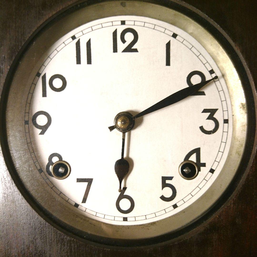 レトロ 振り子時計 メーカー不明