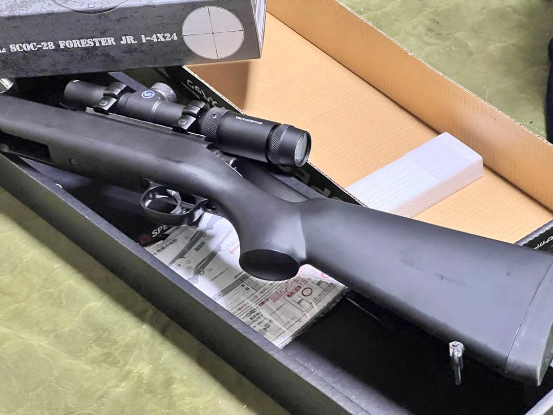 co2ガスセミオートVSR Gスペック スコープ付き