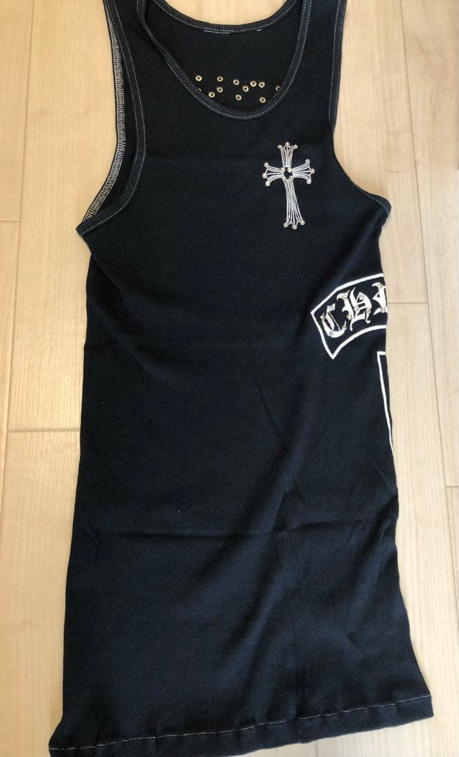 激レア！廃盤品 ラインストーン クロムハーツ タンクトップ