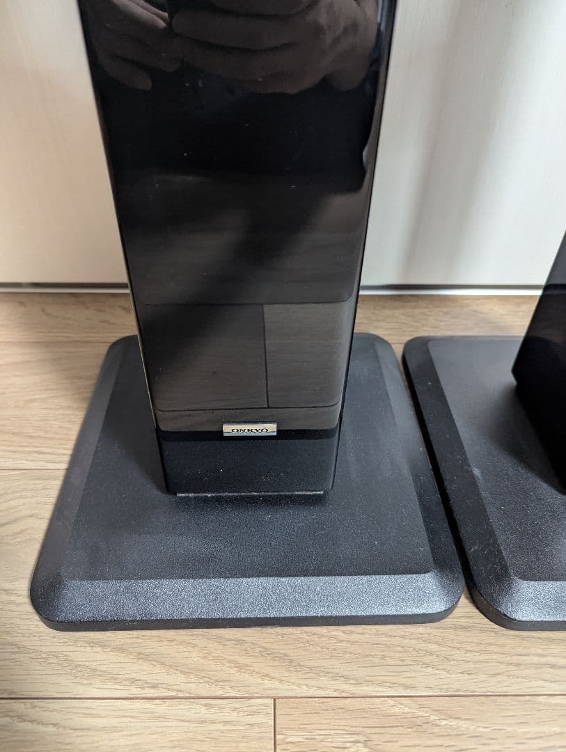 ONKYO オンキョー　トールボーイスピーカー D108E ピアノブラック