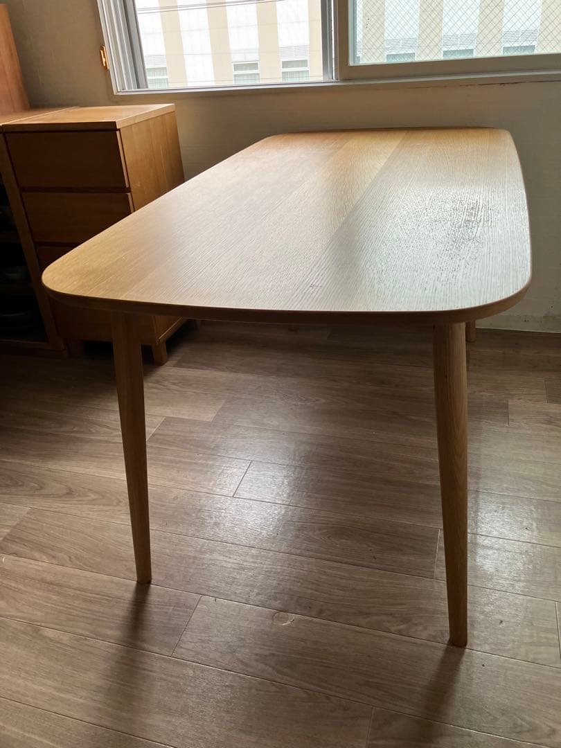 廃盤　無印良品　オーク無垢材テーブル　made in japan