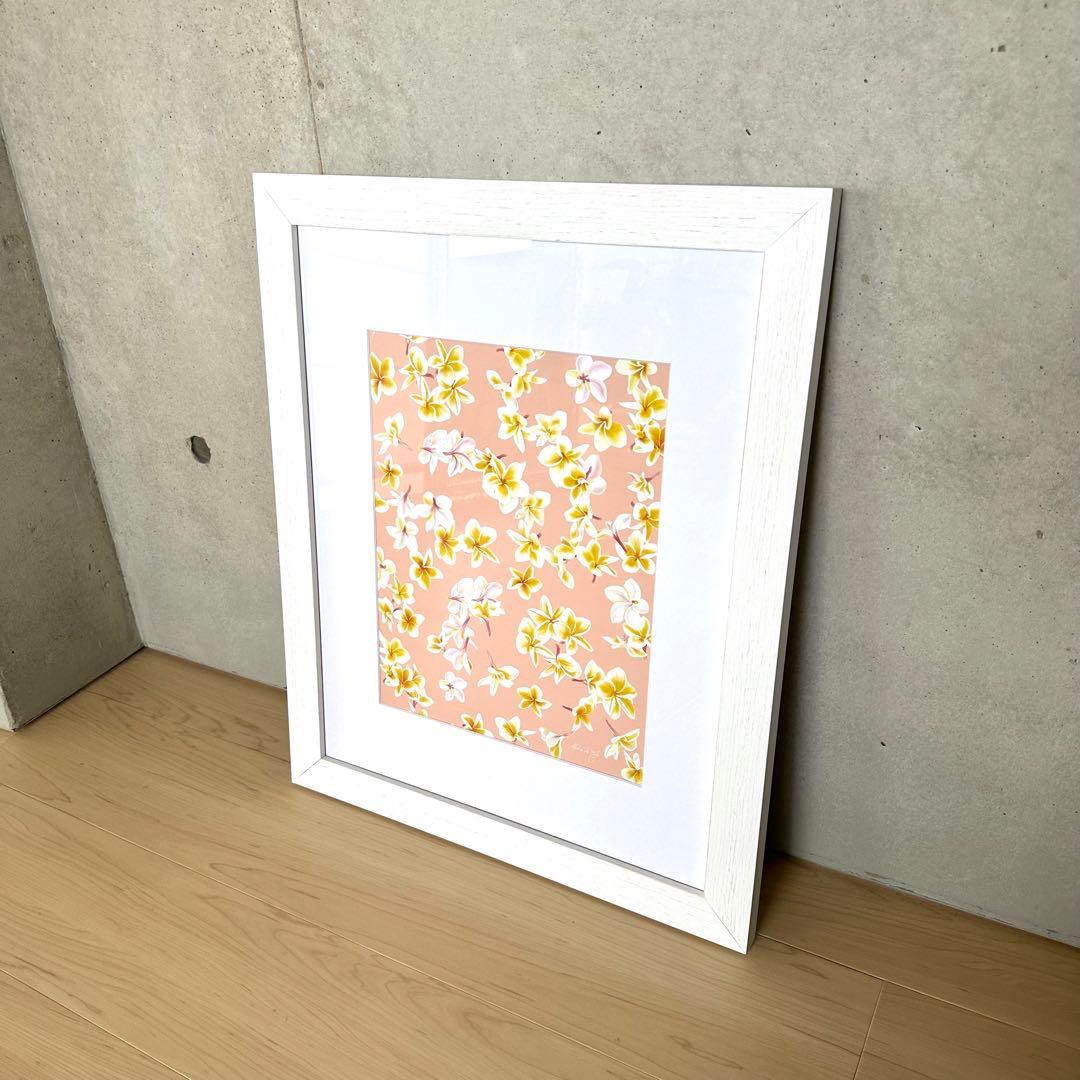 限定1点ハワイの本人から仕入れたレア版/アロハデメレ『Melia F1』額付L