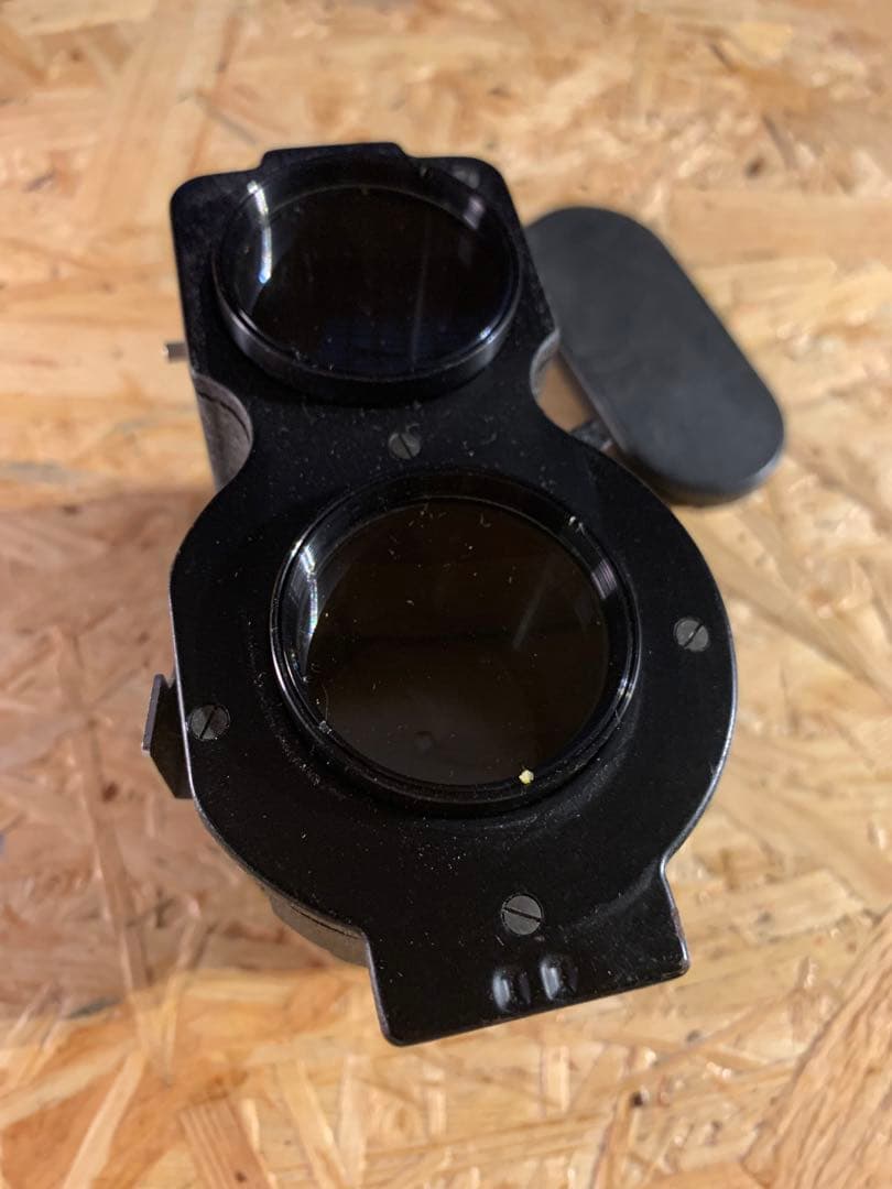 2眼レフ　180mm レンズ