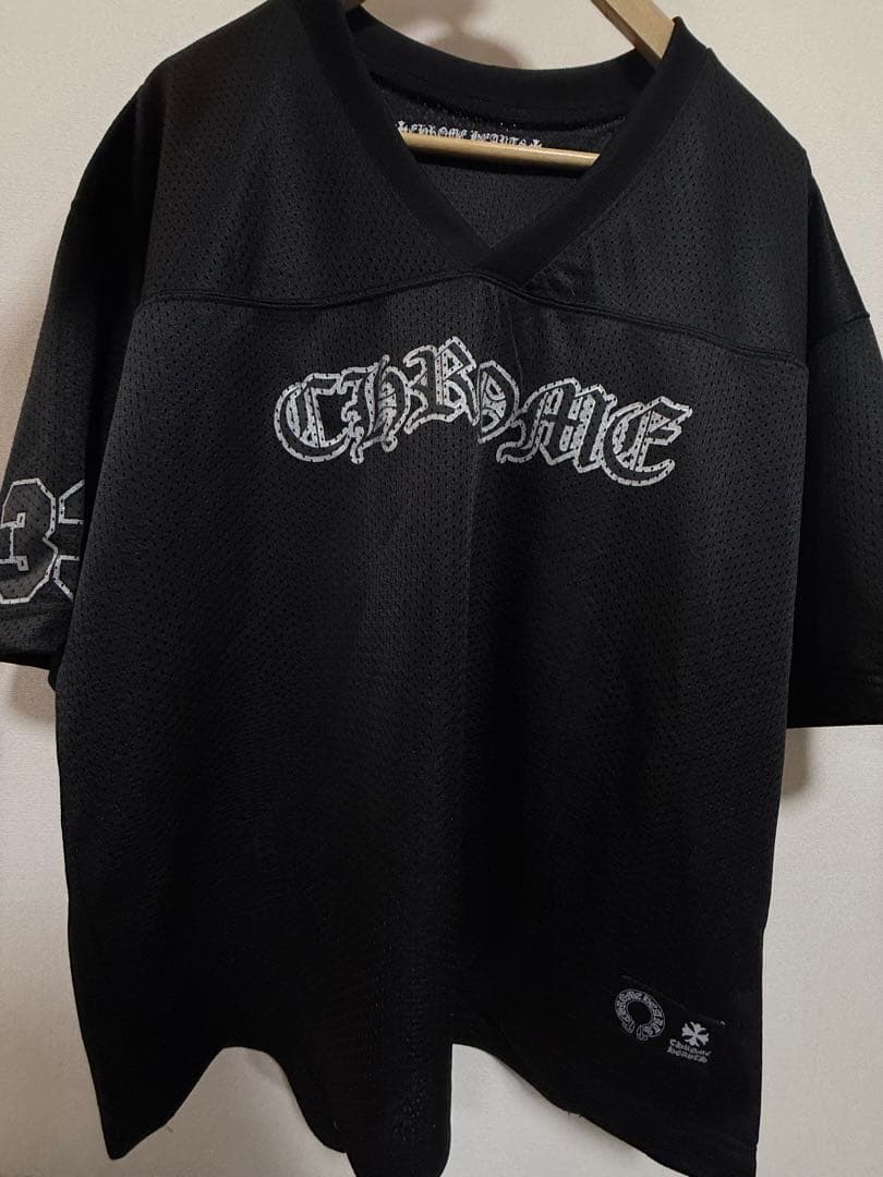 CHROME HEARTS メッシュTシャツ L ブラック