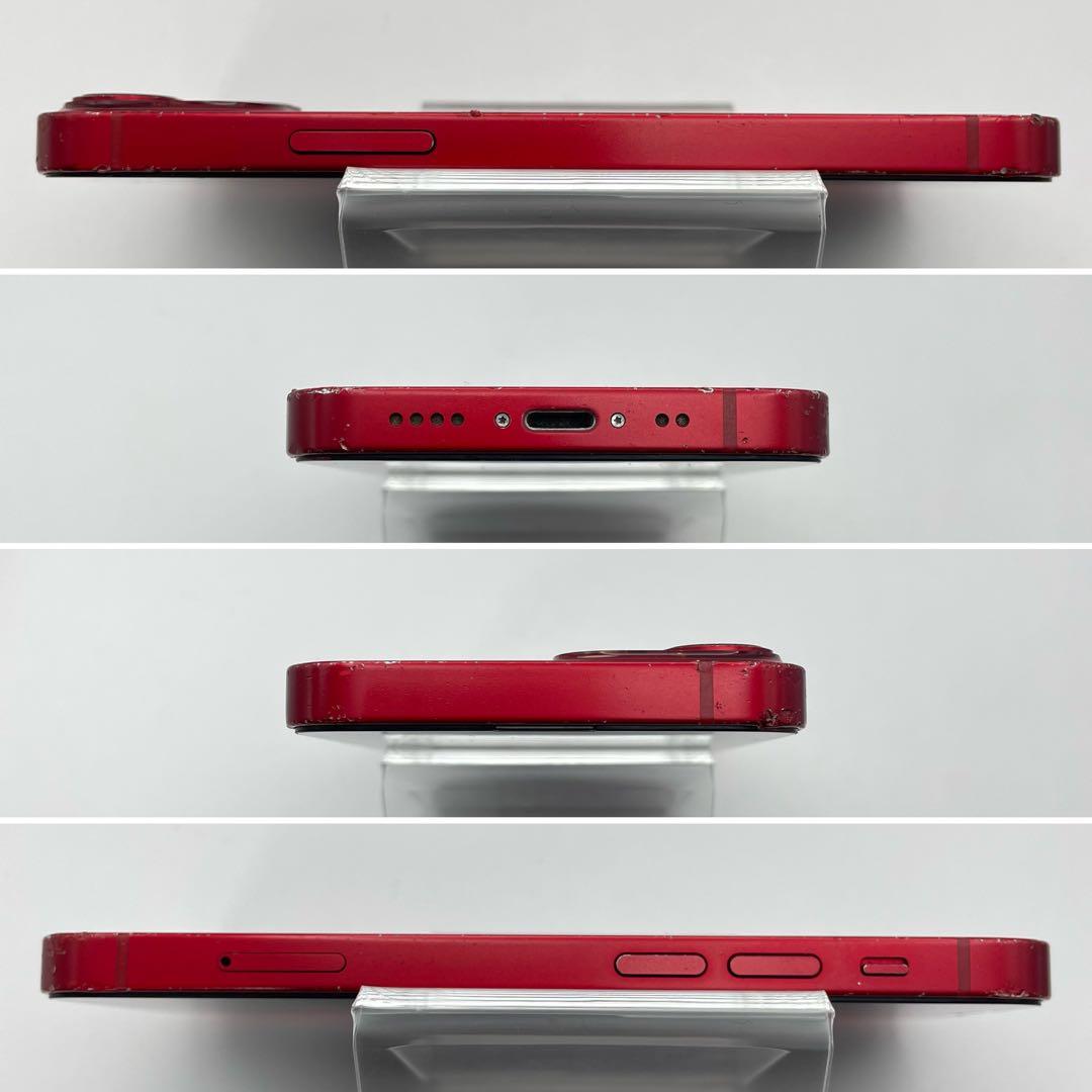 iPhone 13mini 128GB バッテリー100% レッド SIMフリー