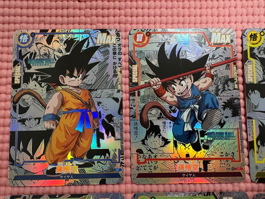 星キチさん専用　コミパラ①②③④ ドラゴンボール　キラカード