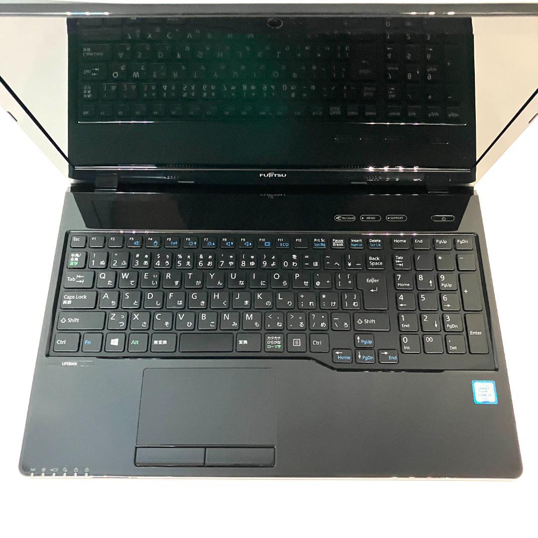 ♪仕事に趣味にサクサク快適♪上美品ブラック★ブルーレイ カメラ付きノートパソコン