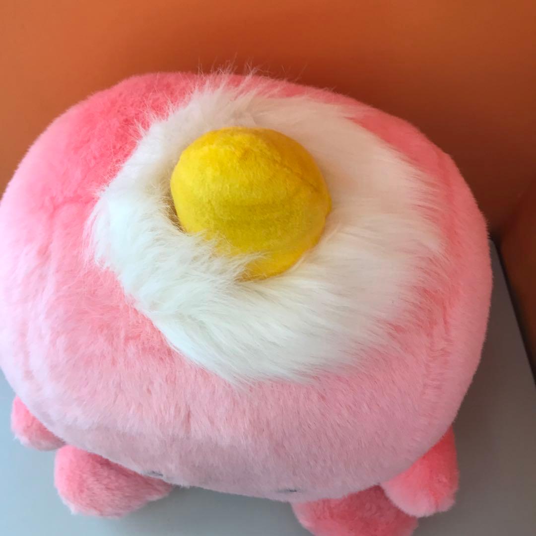 レア　当時物　セキグチ　ピカポン　3Lサイズ　ぬいぐるみ　ピンク　昭和レトロ