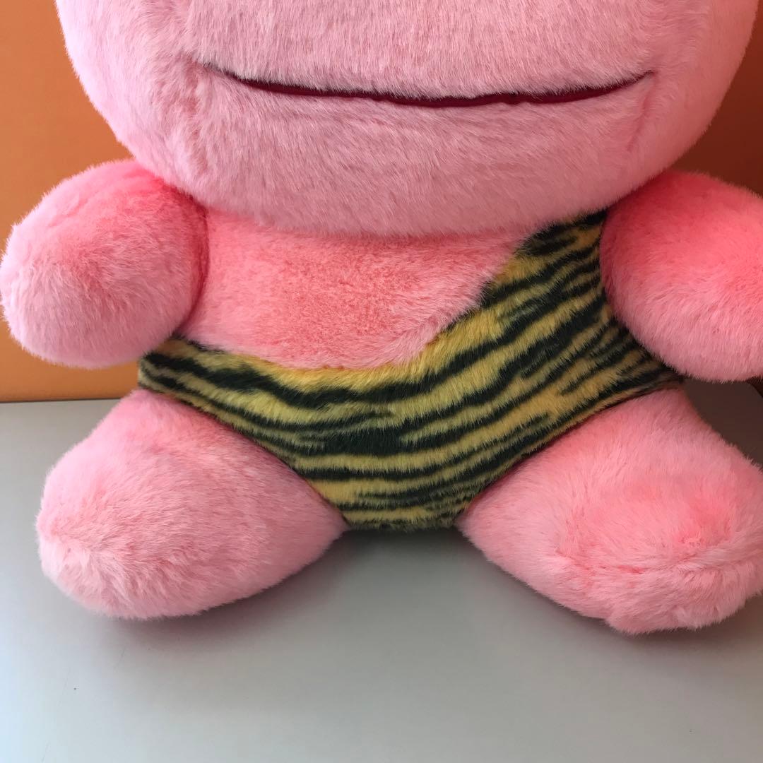 レア　当時物　セキグチ　ピカポン　3Lサイズ　ぬいぐるみ　ピンク　昭和レトロ