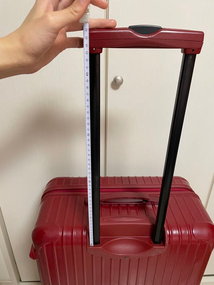 rimowa リモワ サルサ 82L 2輪 大容量 赤 レッド キャリーケース