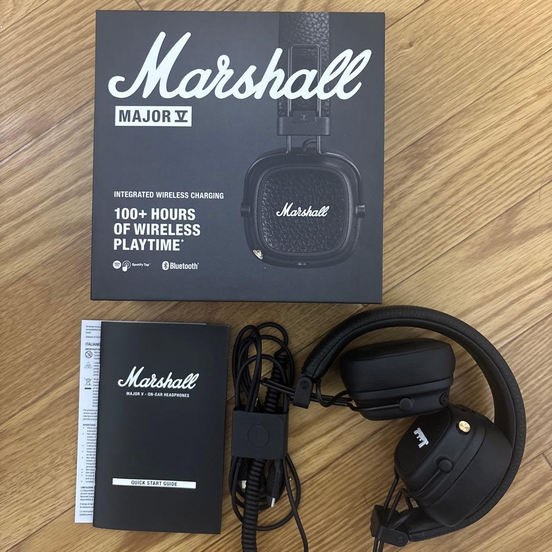 Marshall Major V ワイヤレスヘッドホン（安心の国内購入正規品）