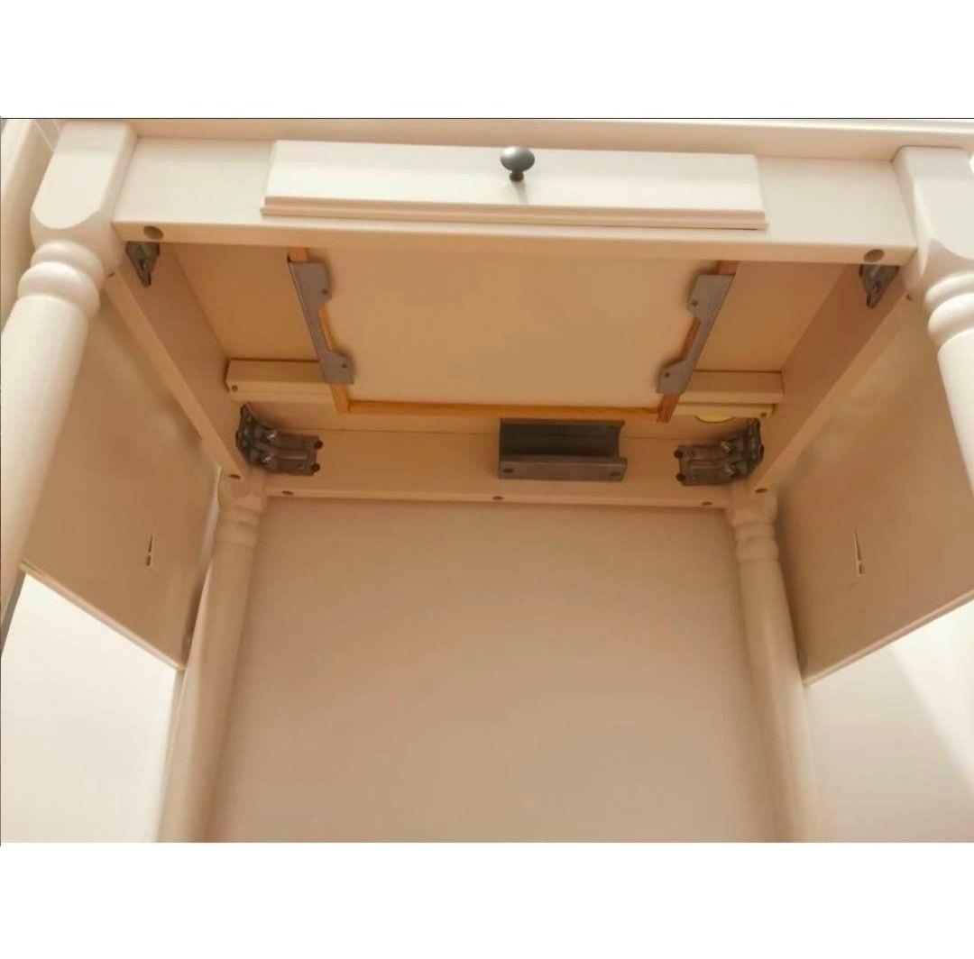 【すまいる】IKEA INGATORP インガートルプ　伸長式テーブル