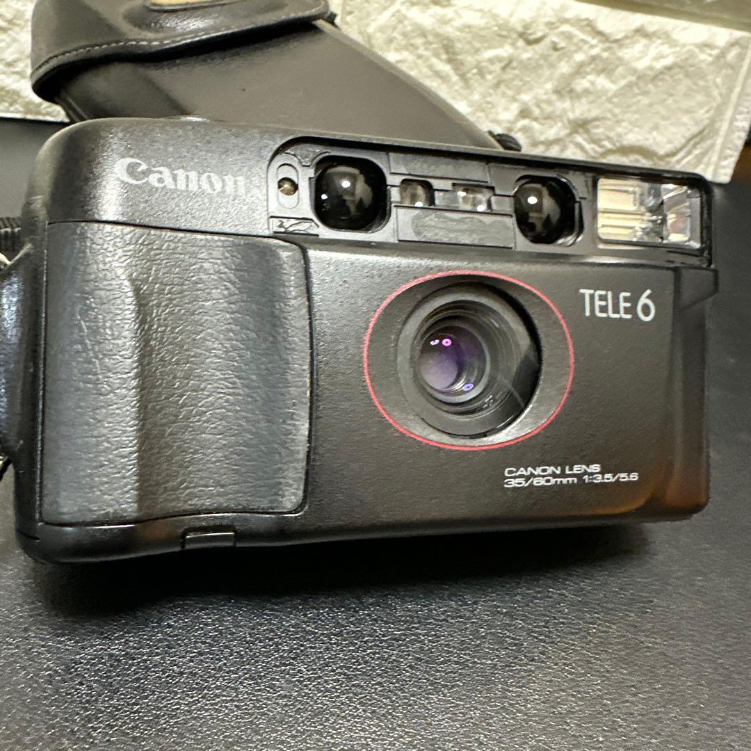 美品　Canon Autoboy TELE6 DATE 動作確認済　やや雑あり