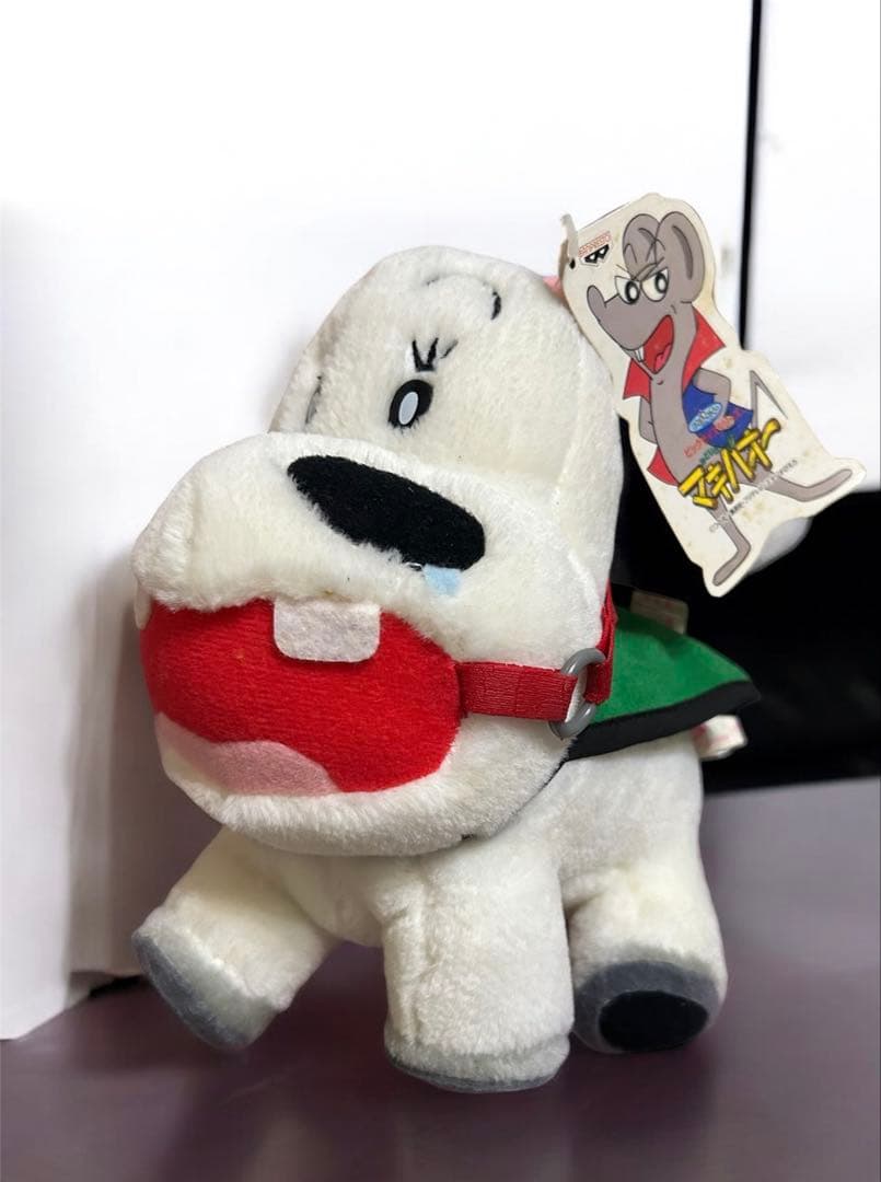 マキバオー　ぬいぐるみ　マスコット　目覚まし時計　レトロ　みどりのマキバオー